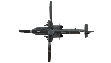 25349 Apache AH-64D CP Helikopter 6G/3D GPS RTF